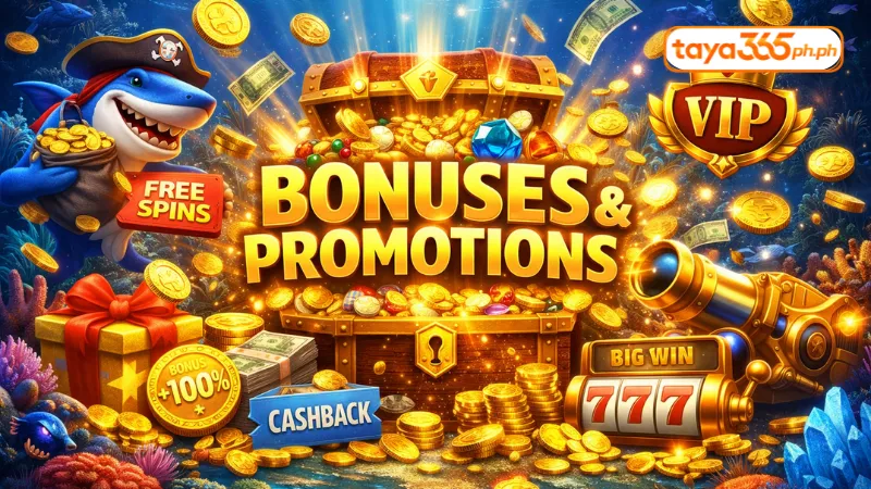 Bonuses and Promotions at Taya365 Fishing Philippines
