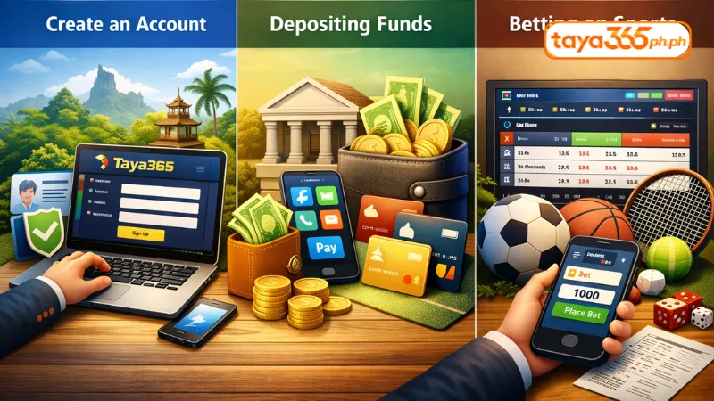 How to Start Sports Betting at Taya365 Sports Philippines Create an Account